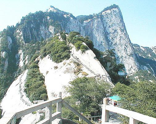 西安発西岳華山日帰り観光