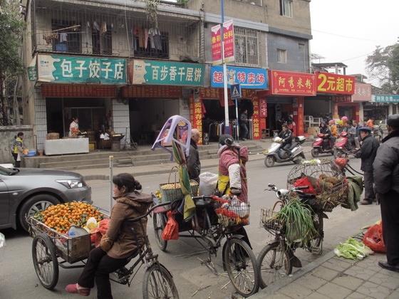 餃子店、煎餅屋