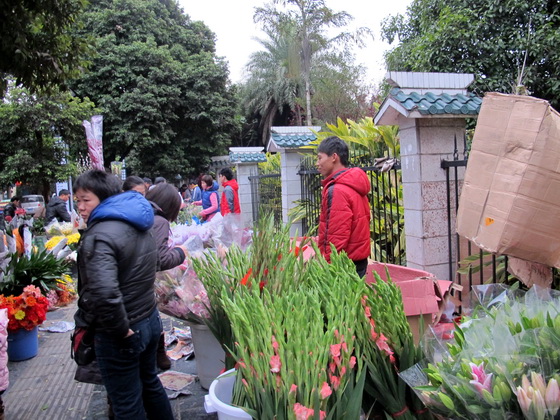 花鳥市場.桂林観光