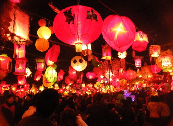 「元宵節」の夜.中国