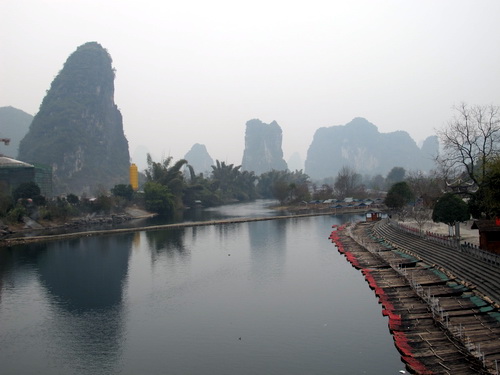 こんな立派な家を持つ人.桂林観光