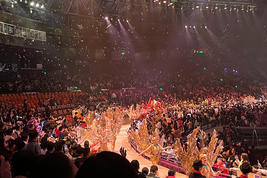 長隆大サーカス鑑賞