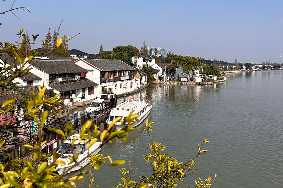 朱家角古鎮と黄浦江ナイトクルーズ（混乗）